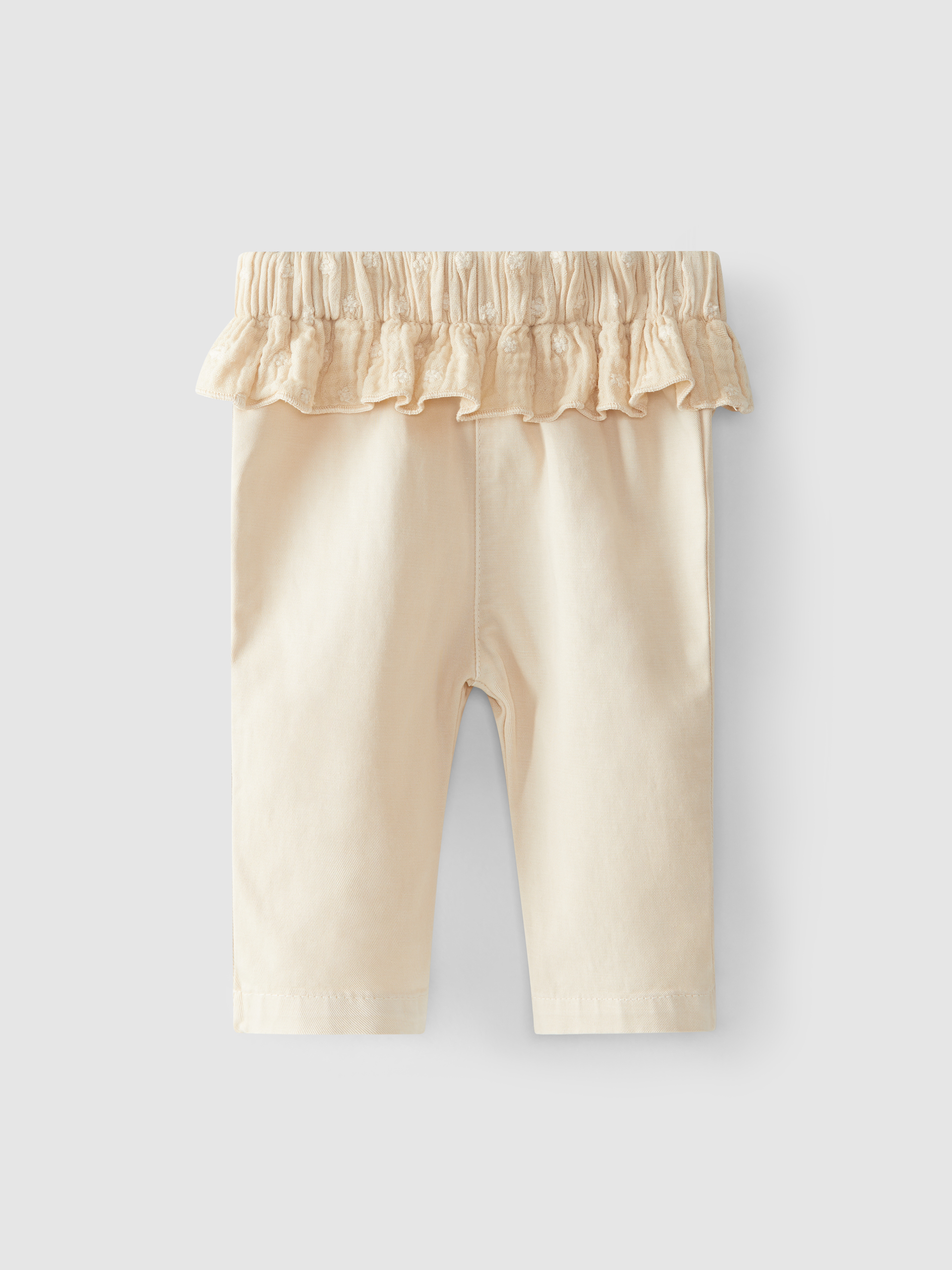 Pantalon pull-up à volant