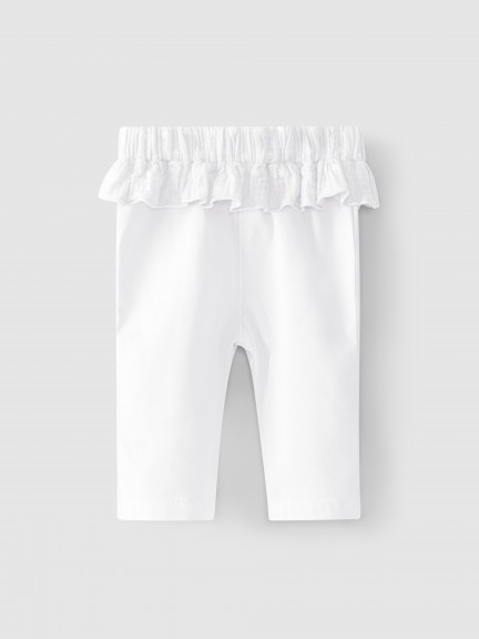 Pull-up pants with ruffle Pull-up pants with ruffle