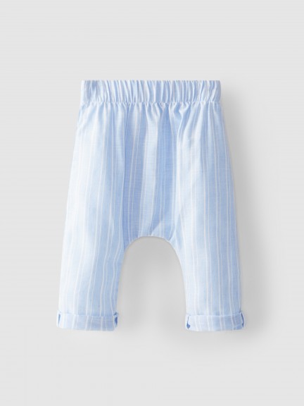 Pantalon pull-up rayures Pantalon pull-up rayures
