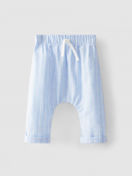 Pantalon pull-up rayures Pantalon pull-up rayures
