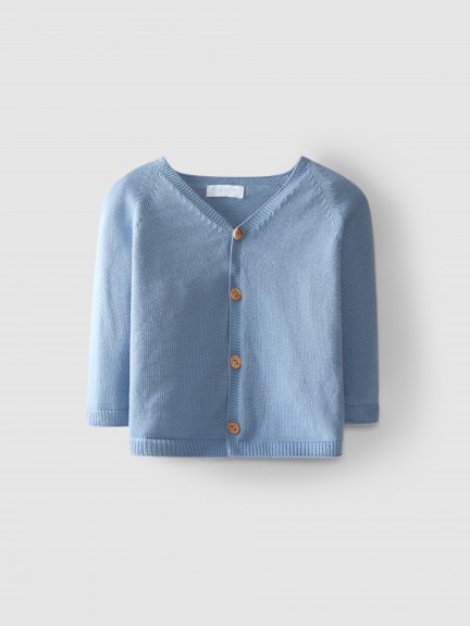 V-neck cardigan
