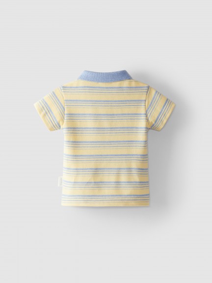 Polo shirt striped in pique Polo shirt striped in pique
