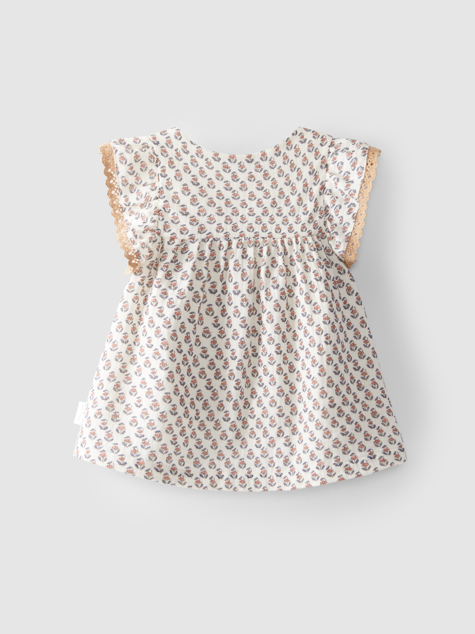 Blusa flores algodão orgânico