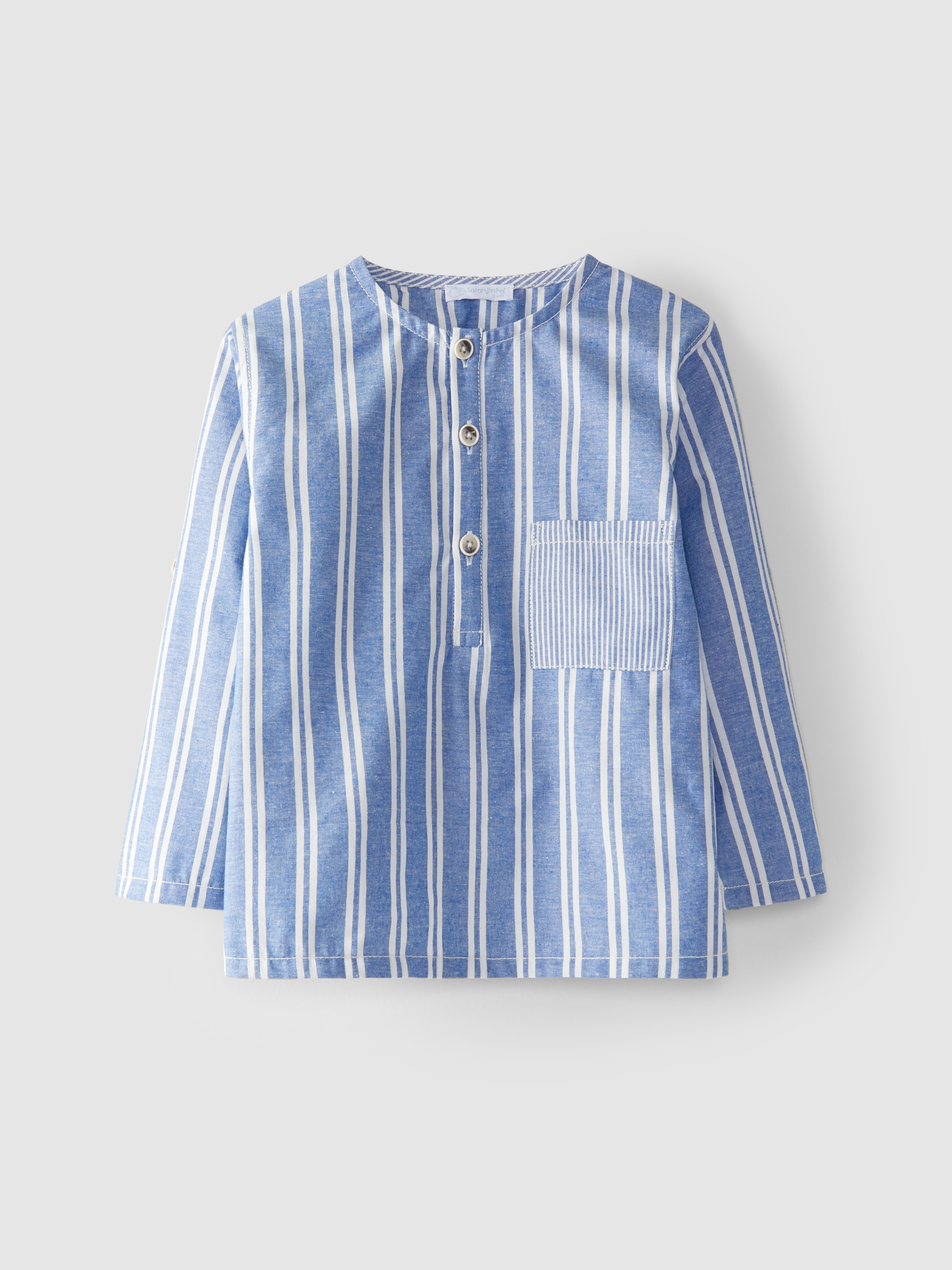 Shirt stripes recycled and organic cotton