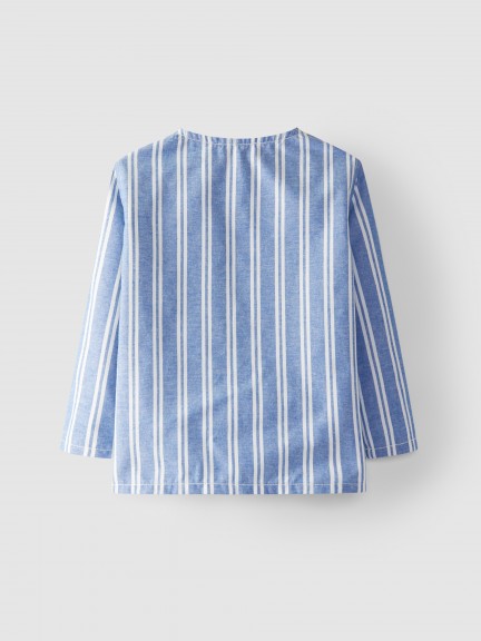 Shirt stripes recycled and organic cotton Shirt stripes recycled and organic cotton