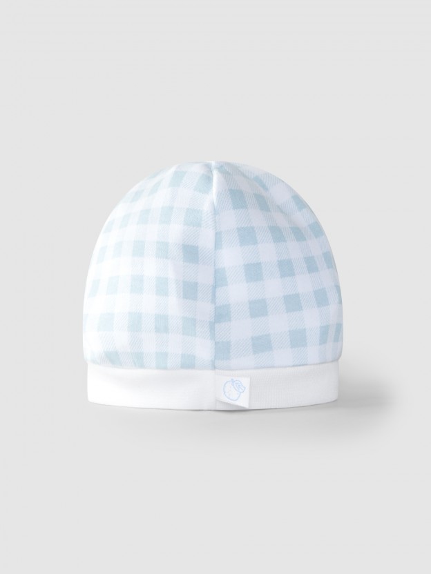 Beanie vichy