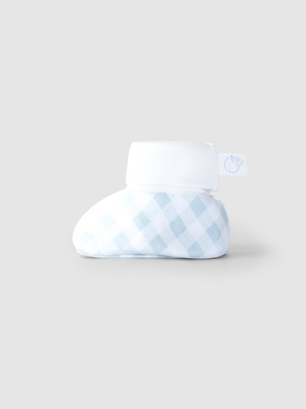 Booties vichy