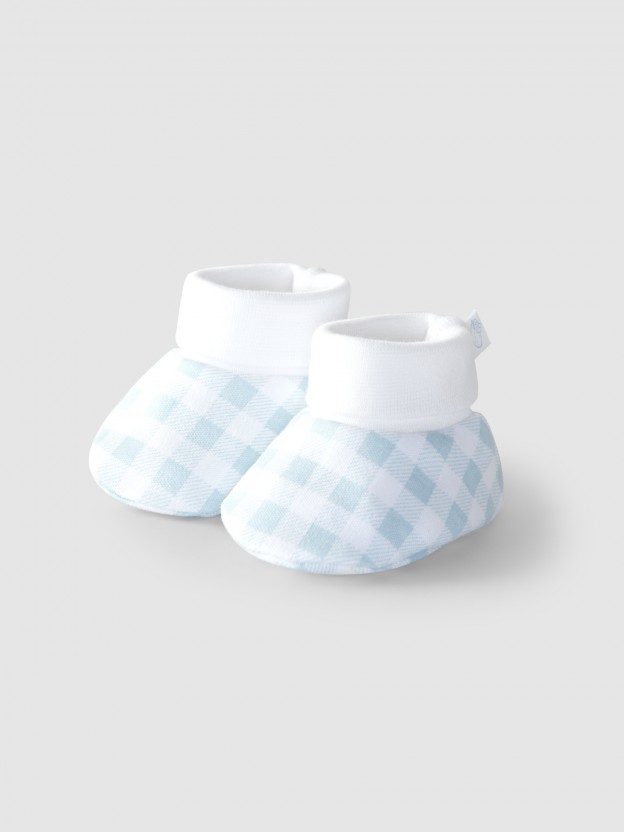 Booties vichy