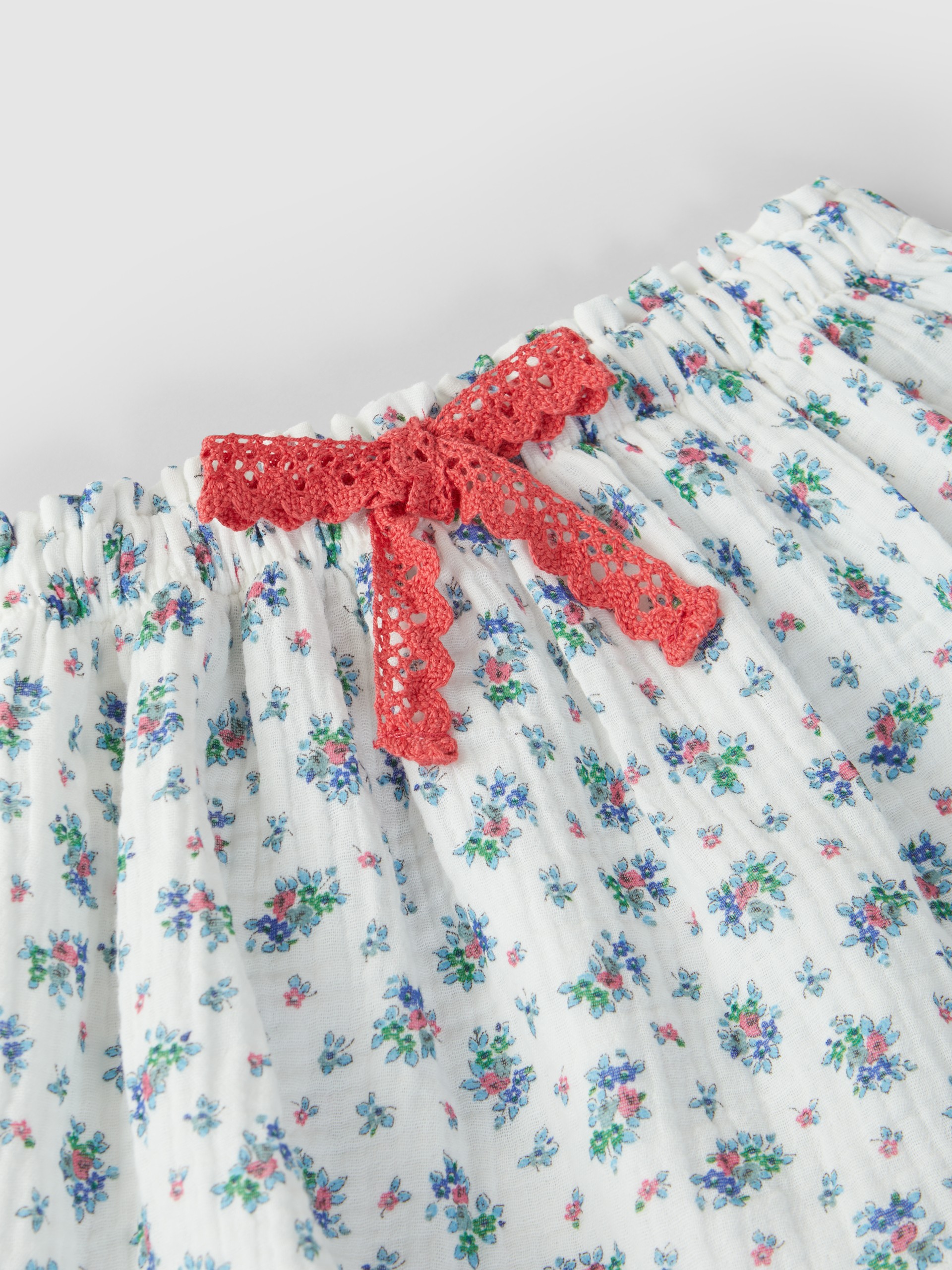 Skirt flowers organic cotton