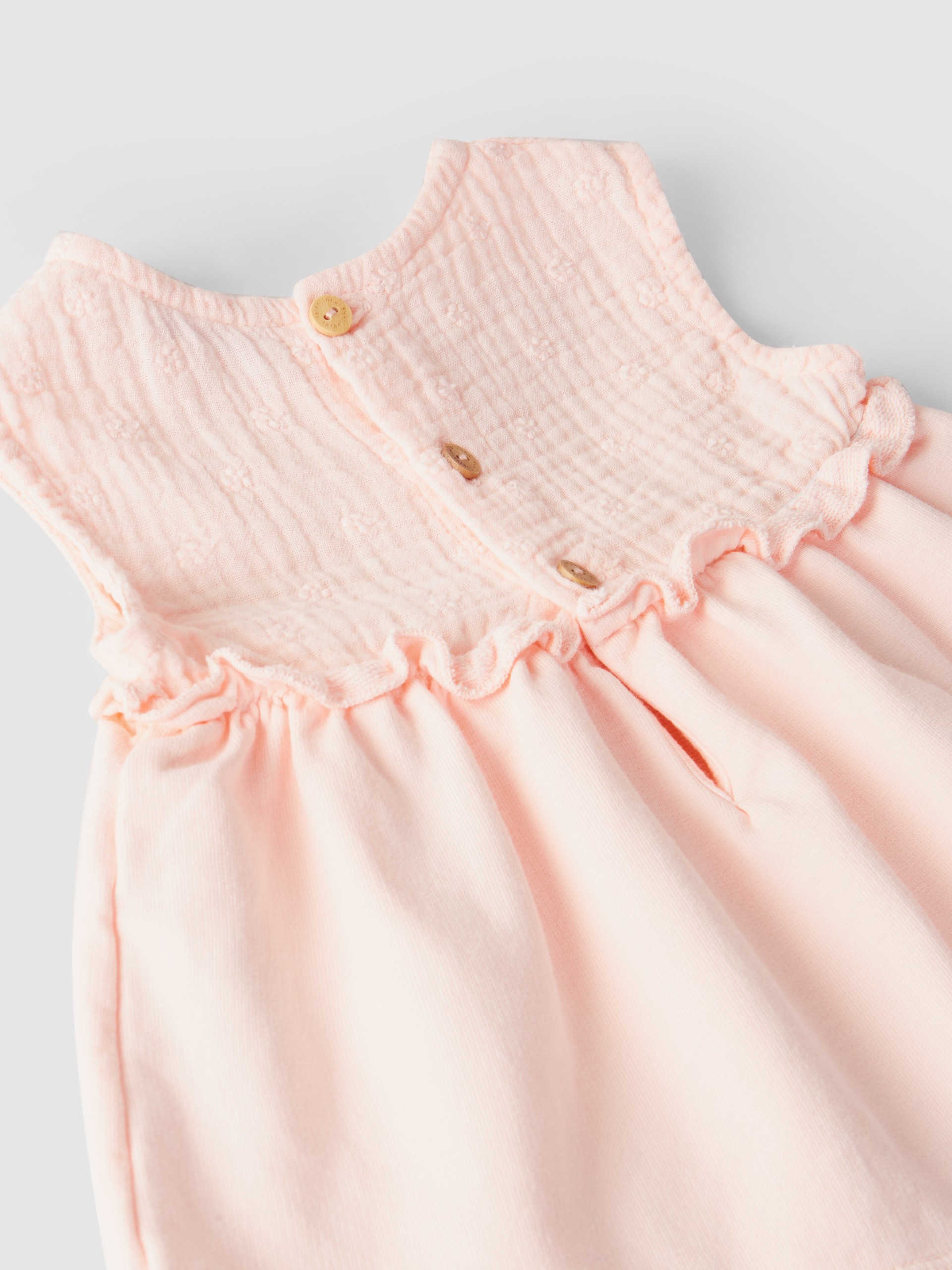 Dress English embroidery