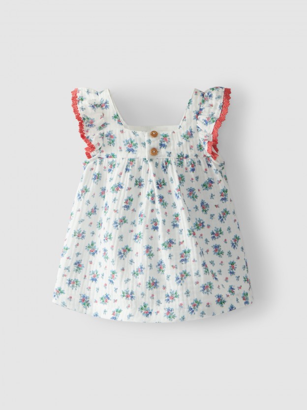 Dress floral organic cotton Dress floral organic cotton