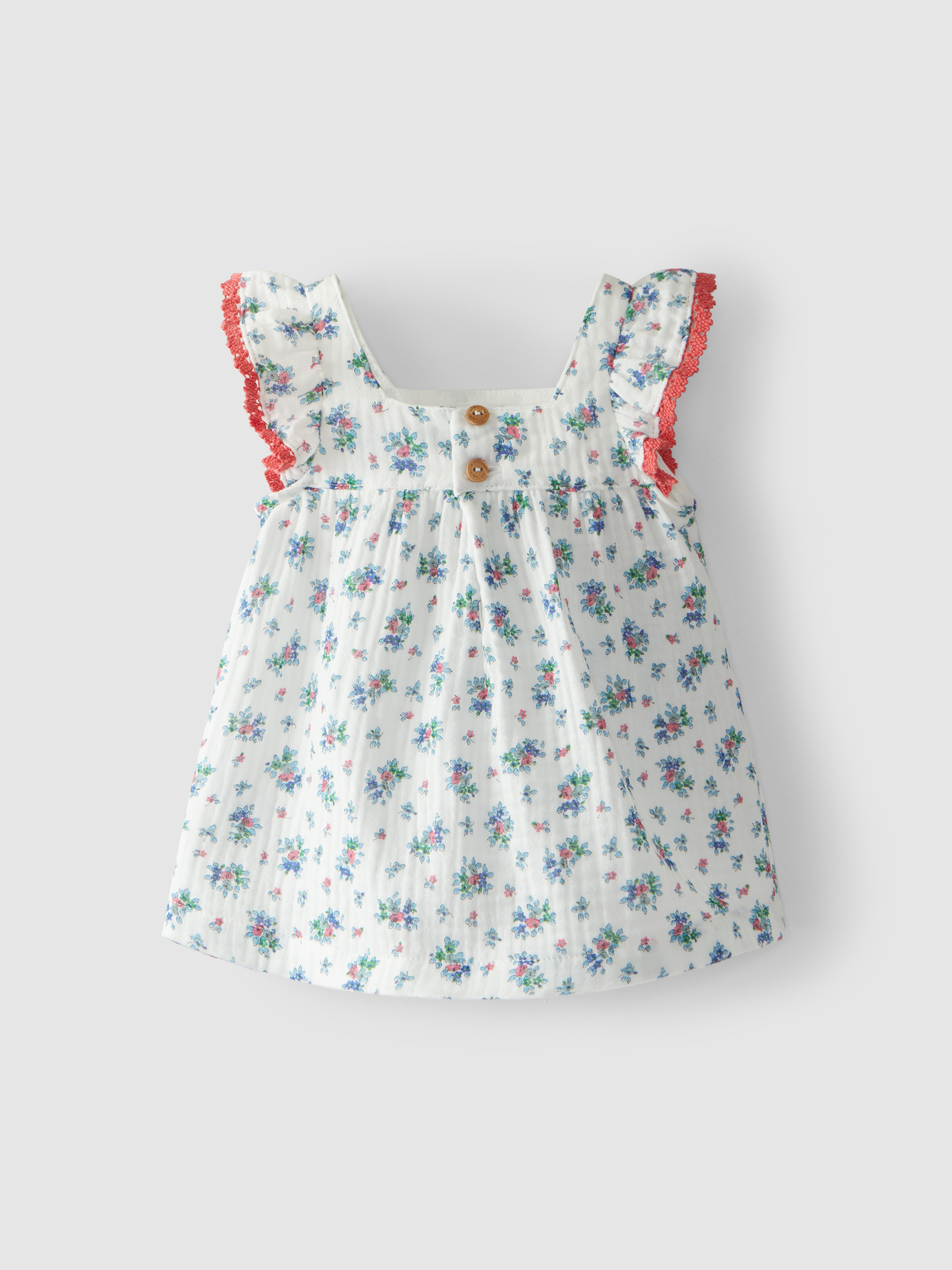 Dress floral organic cotton