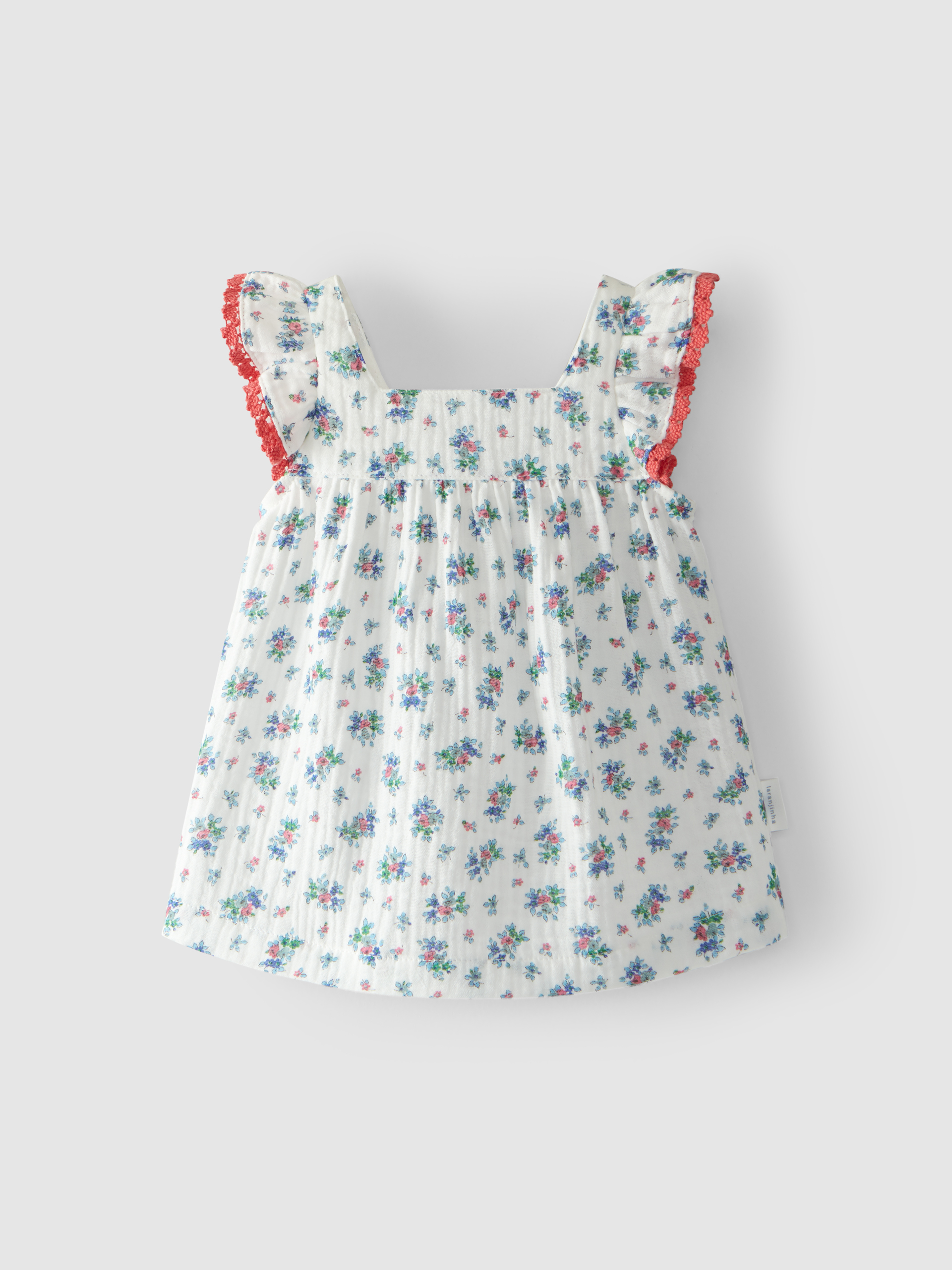 Dress floral organic cotton