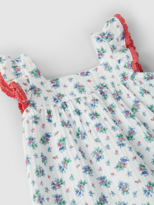 Dress floral organic cotton Dress floral organic cotton