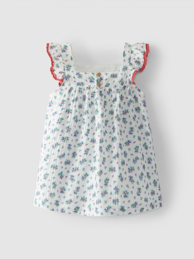 Dress floral organic cotton Dress floral organic cotton