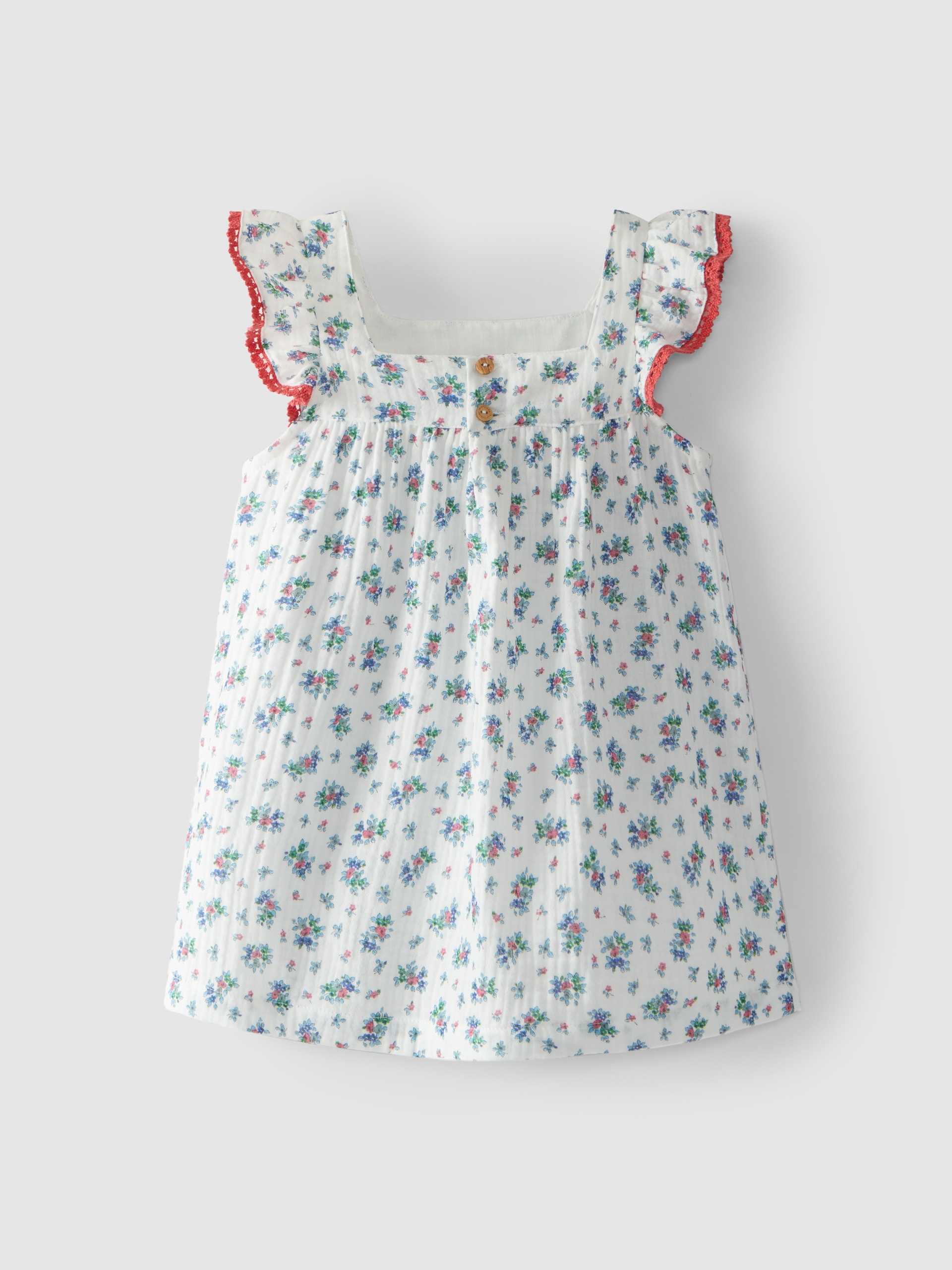 Dress floral organic cotton