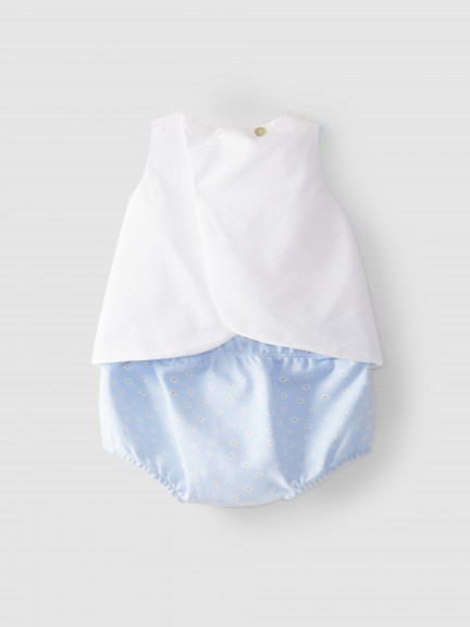 Two-piece set floral shorts Two-piece set floral shorts