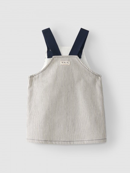 Dungaree dress stripes Dungaree dress stripes