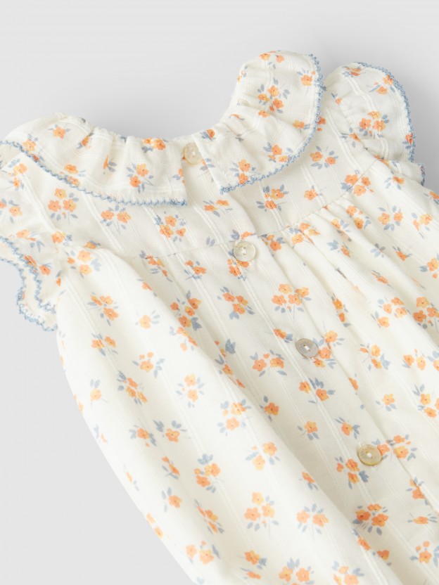 Bombacho estampado floral
