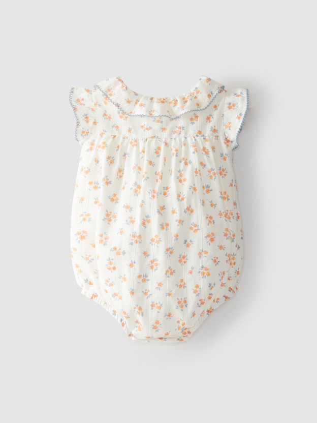 Bombacho estampado floral