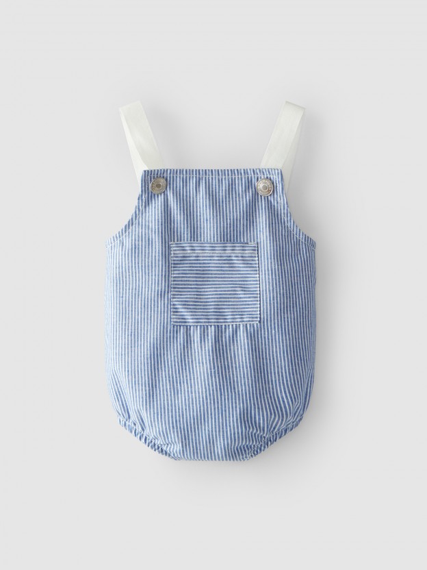 Barboteuse � rayures
