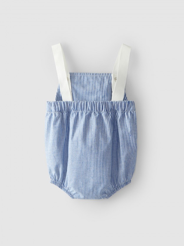 Barboteuse � rayures