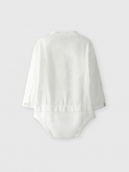 Body-camisa de lino Body-camisa de lino