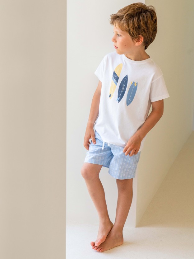 T-shirt pranchas de surf