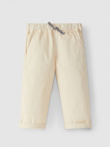 Cigarrette trousers with three pockets Cigarrette trousers with three pockets
