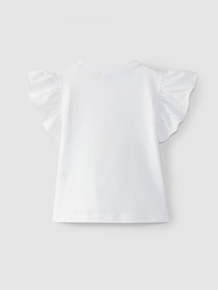 T-Shirt with ruffle "Why I m A Great Kid" Father s Day T-Shirt with ruffle "Why I m A Great Kid" Father s Day