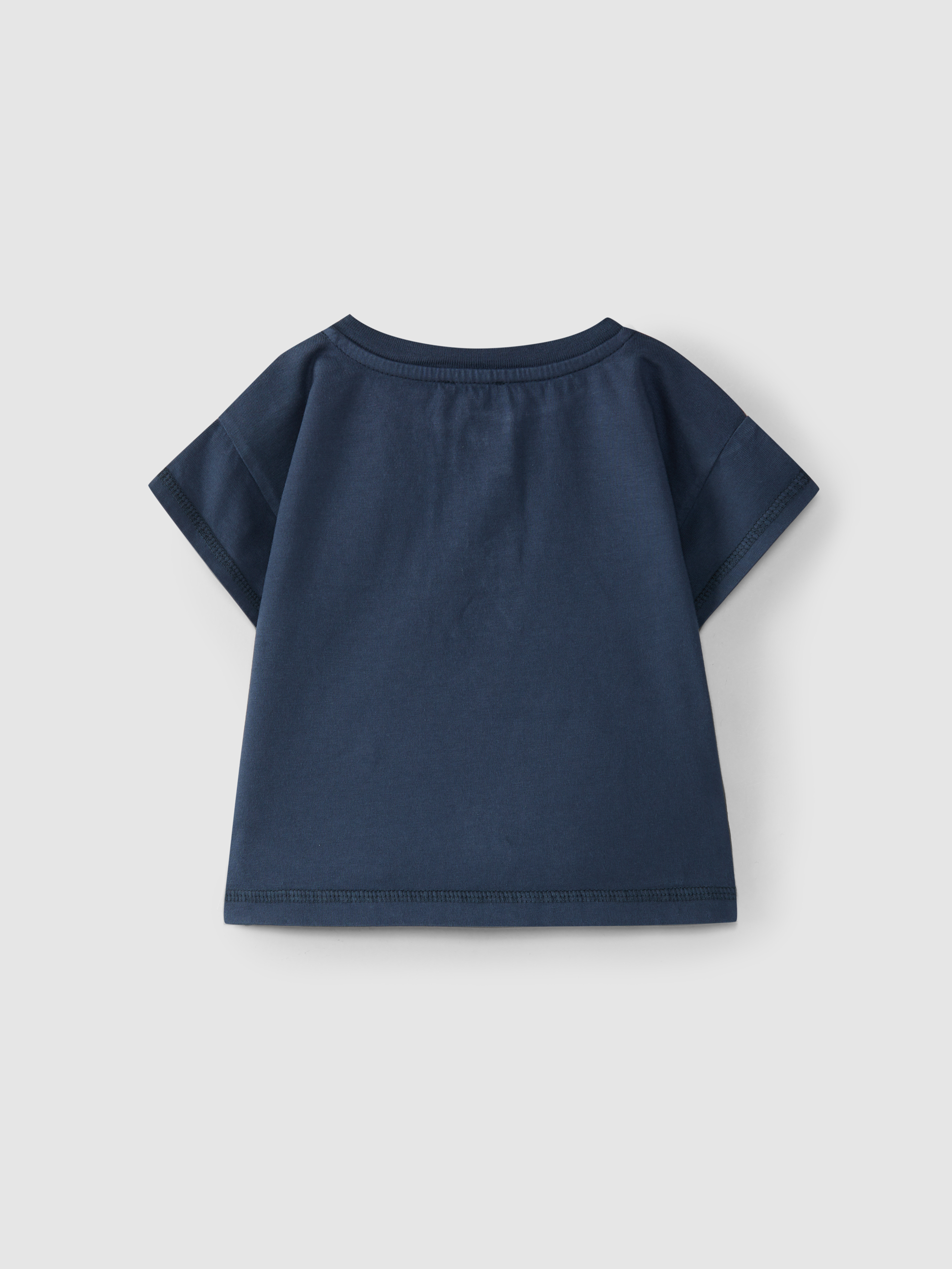 T-shirt lisa em algodão