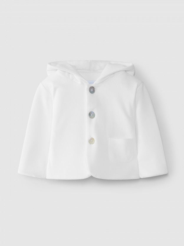 Gilet � capuche