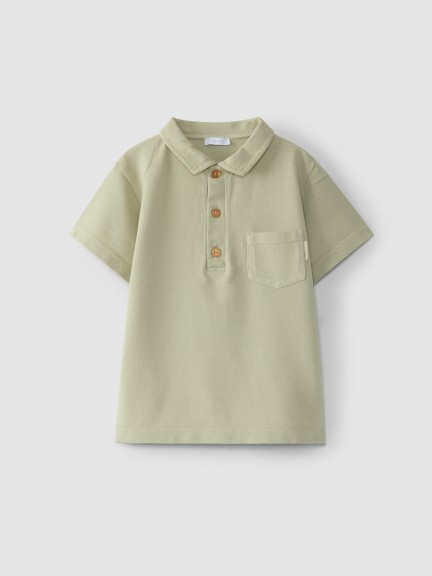 Polo shirt pique with pocket Polo shirt pique with pocket