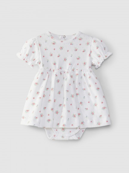 Romper dress ajour floral Romper dress ajour floral