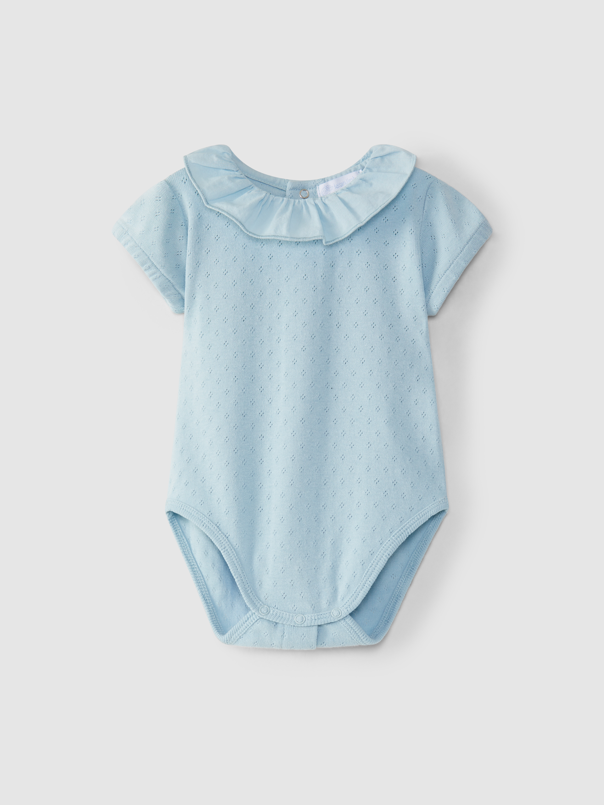 Body ajour con cuello de volante