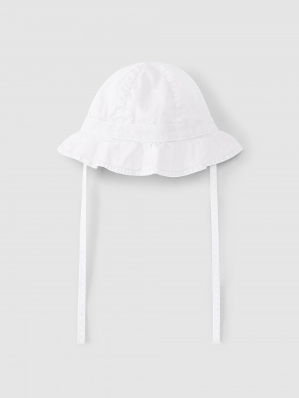 Hat with ruffle Hat with ruffle