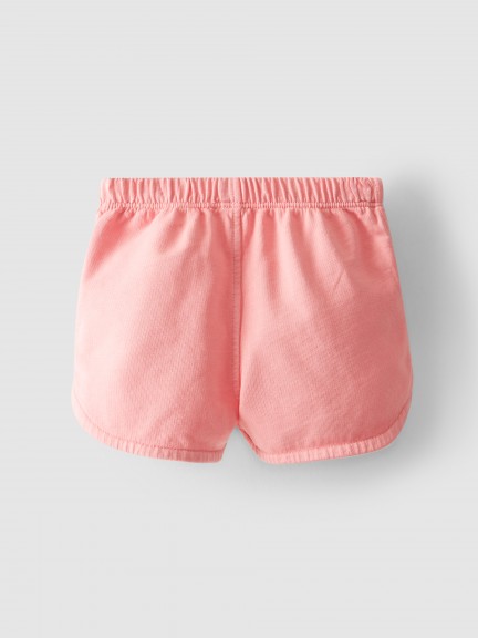 Shorts with English embroidery on pockets Shorts with English embroidery on pockets