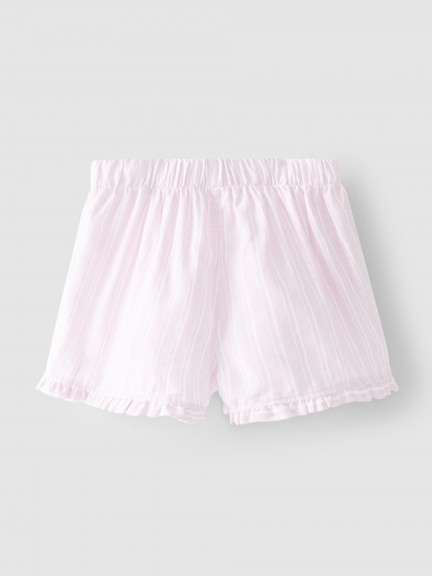 Striped pull-up shorts Striped pull-up shorts
