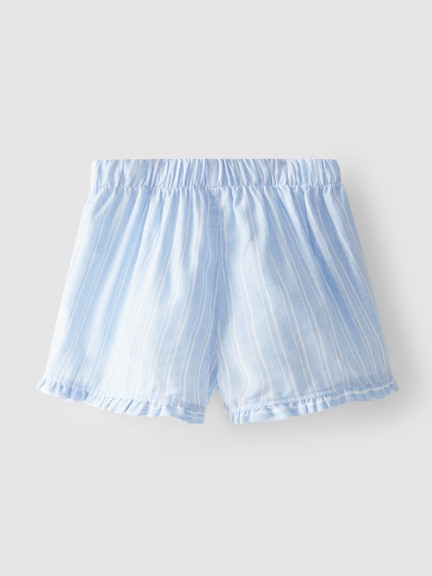 Striped pull-up shorts Striped pull-up shorts