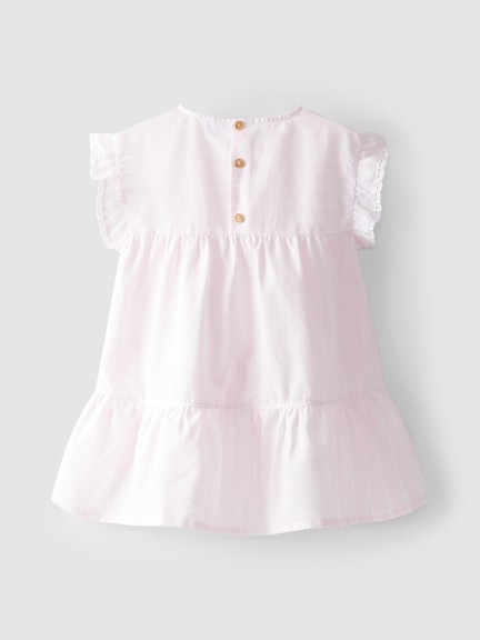 Dress stripes with crochet ribbon Dress stripes with crochet ribbon