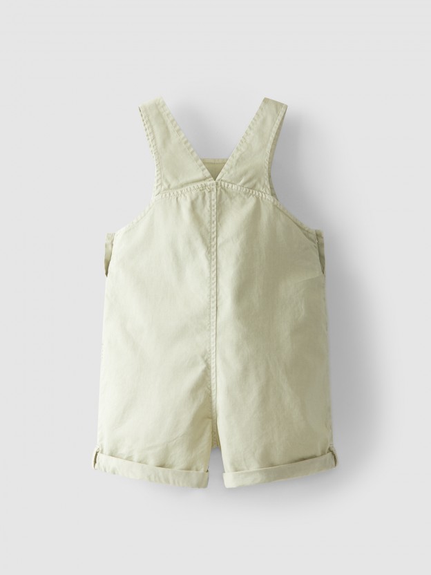 Dungarees with decorative ribbon Dungarees with decorative ribbon