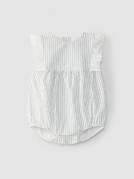 Shortie with embroidered sleeves Shortie with embroidered sleeves