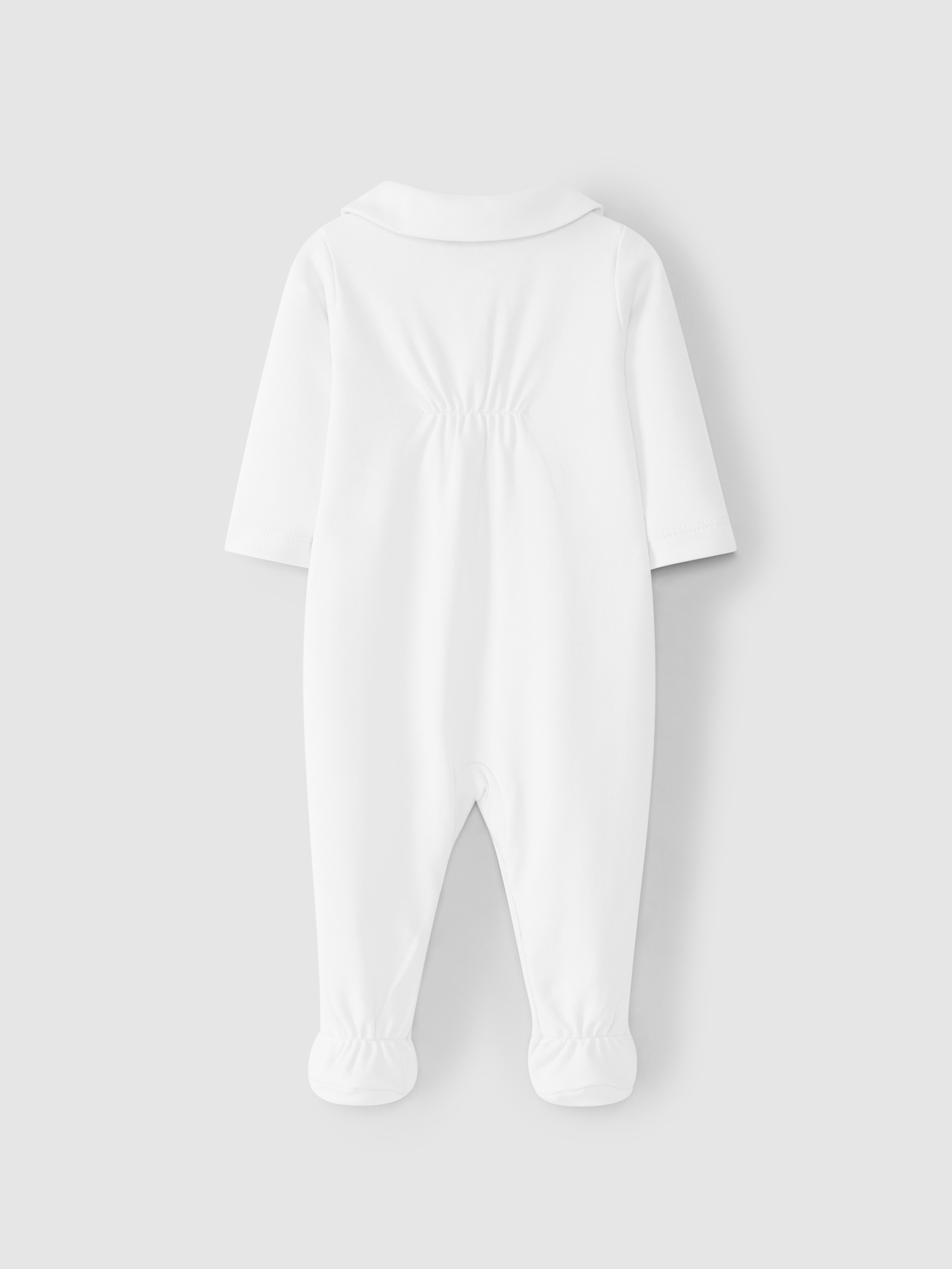 Babygrow with round neckline