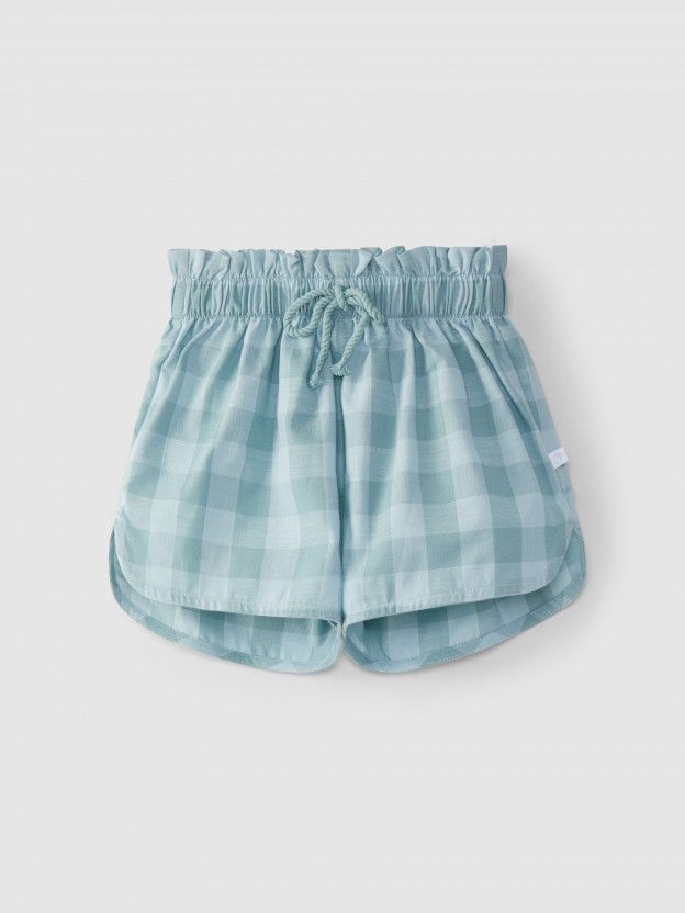 Pantalones cortos cuadros