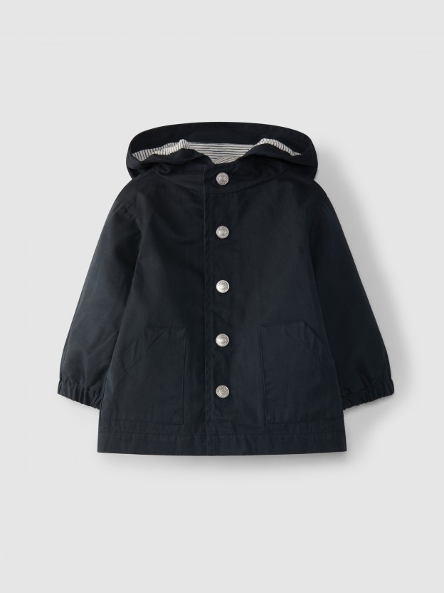Parka imperméable à capuche Parka imperméable à capuche