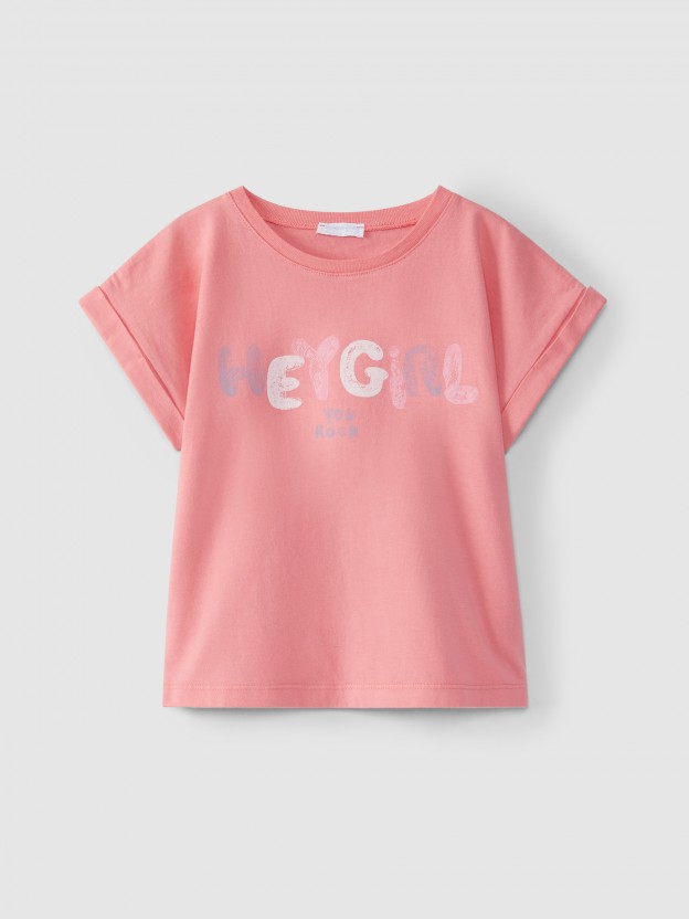 T-shirt "Hey Girl" T-shirt "Hey Girl"