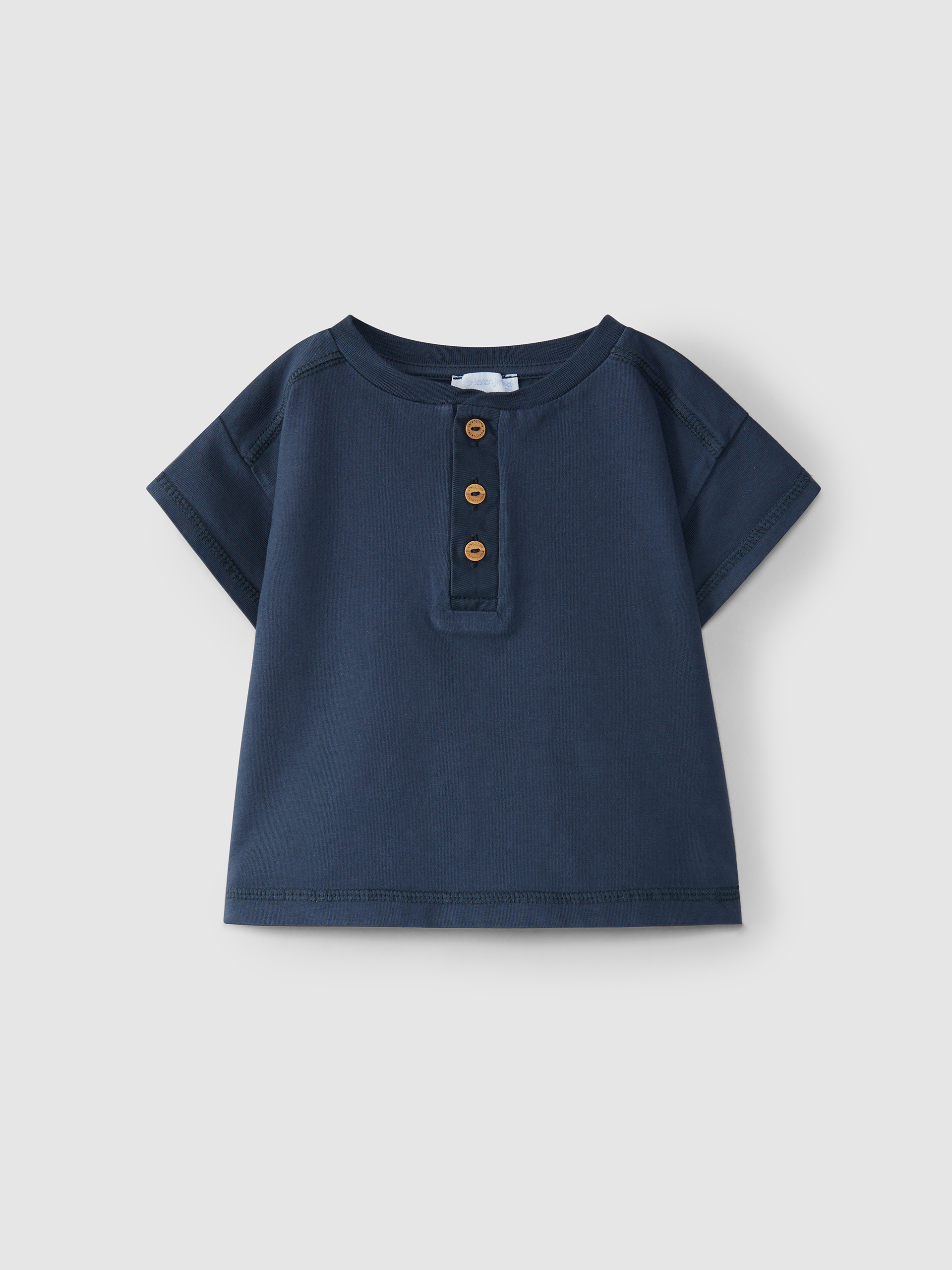 T-shirt lisa em algodão
