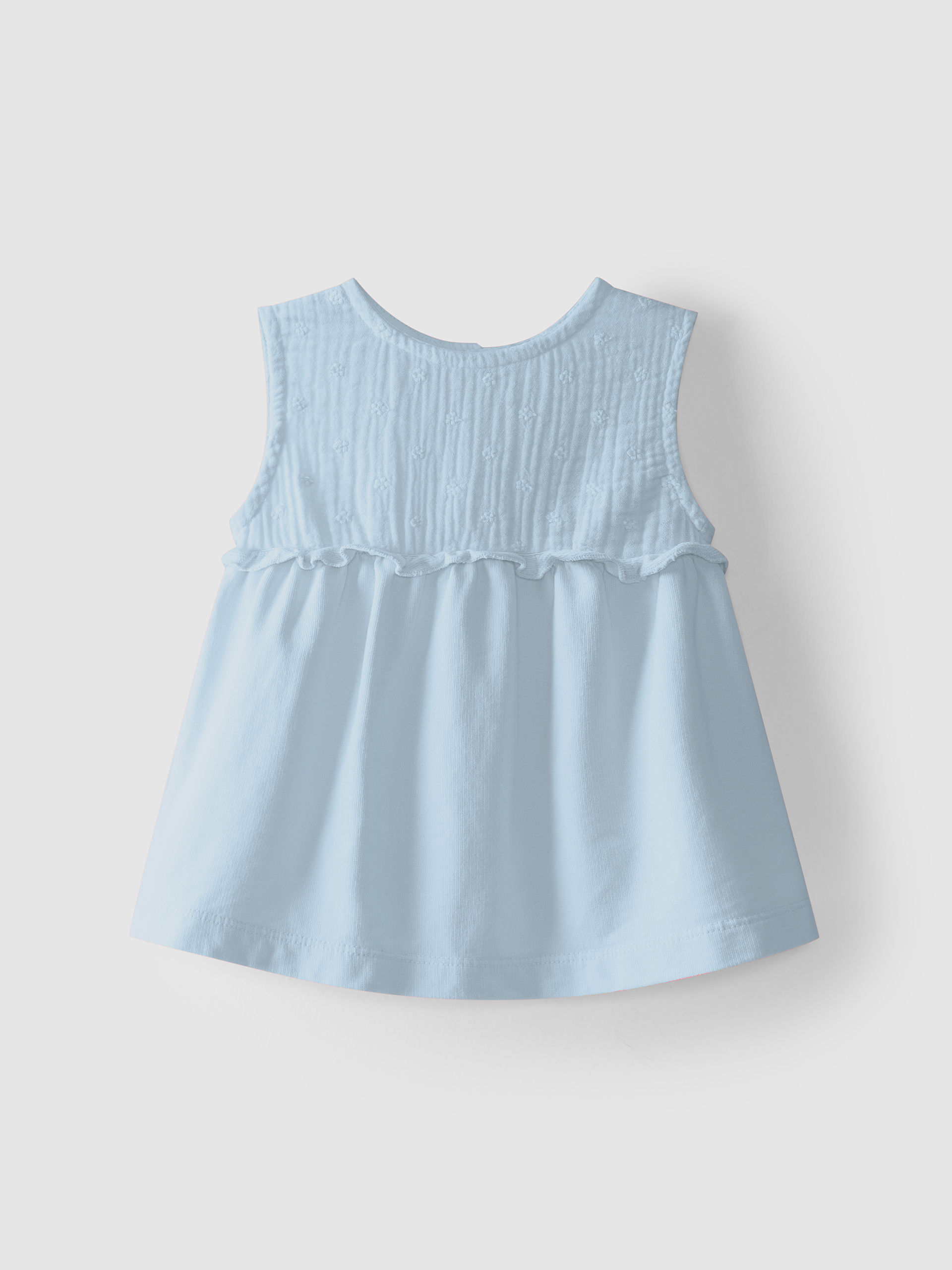 Dress English embroidery