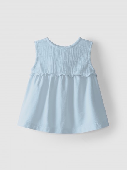 Dress English embroidery