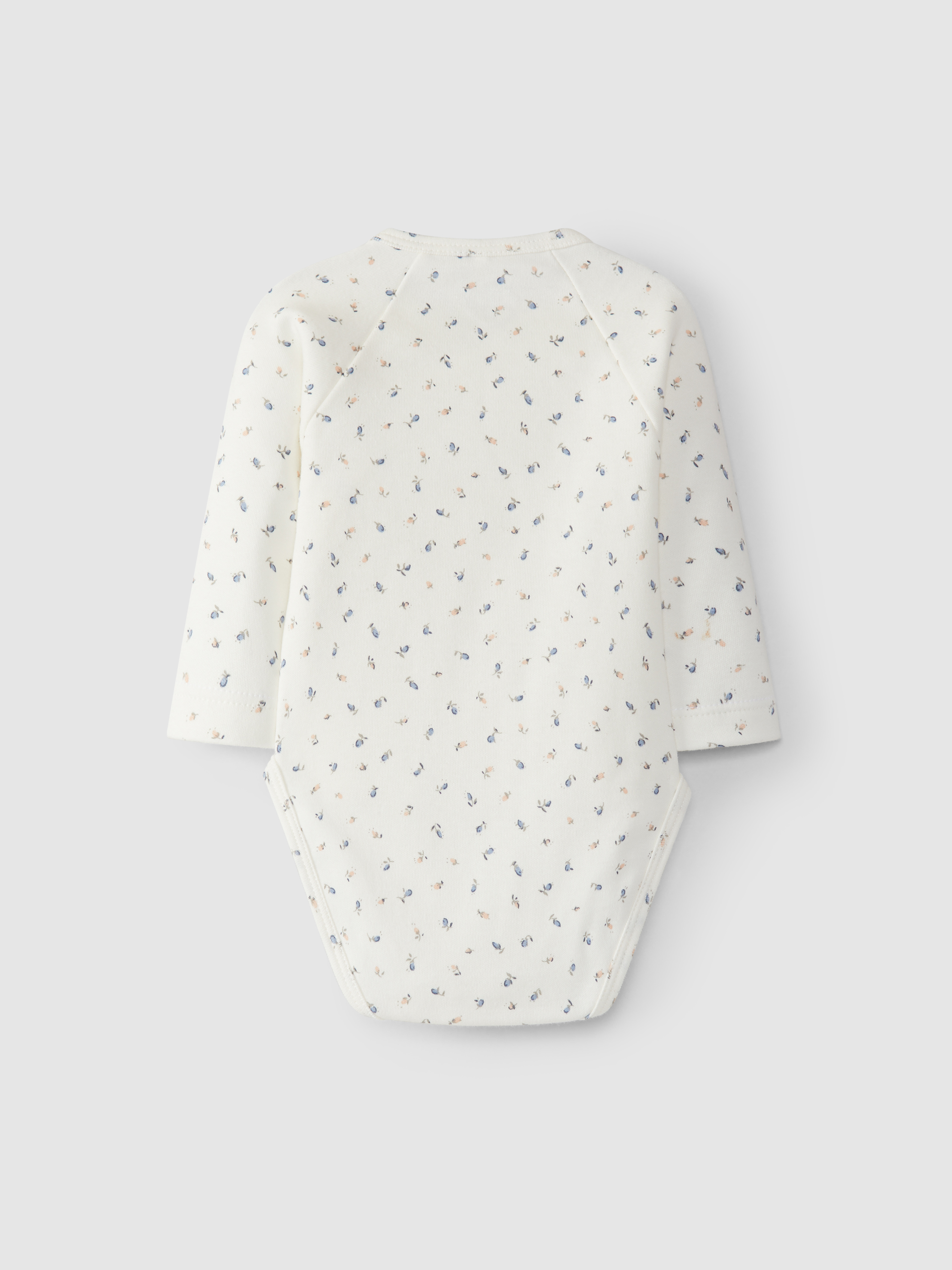 Bodysuit printed crossover